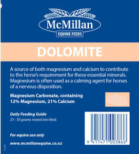 Pet: McMillan Dolomite