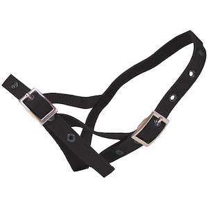 Web Calf Halter Tethering style Black