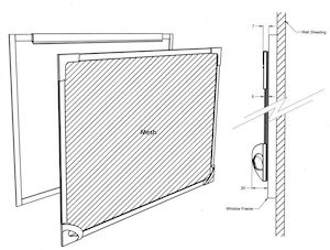 Magnetic Window Screen