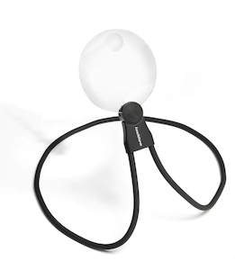 Products: HANDS FREE Round the neck magnifier