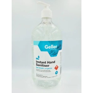 Doughnut: Geller Hand Sanitiser 1L Pump Pottle