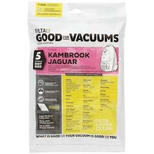 Filta Kambrook Jaguar Vacuum Cleaner Bags 5 Pack (F024)