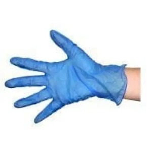 Safeplus Vinyl Gloves Blue powder free 100 pack Medium