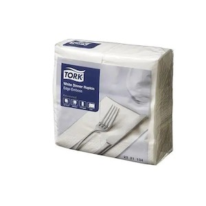 Tork Edge Embossed Dinner Napkin