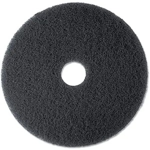 Glomesh 17" Black Floor Pad