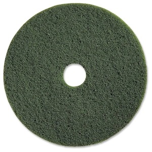 Glomesh 16" Green Scrubbing Floor Pad