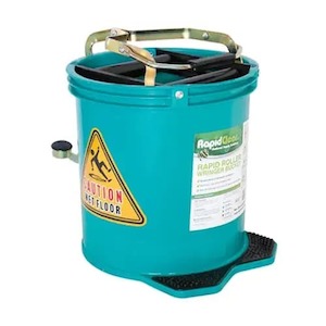 Rapidclean 16L Wringer Bucket Green