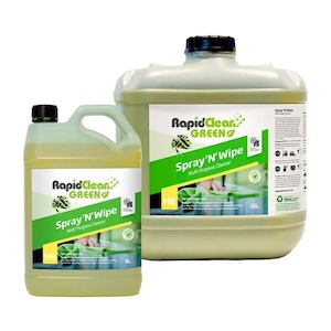 RapidClean Green Spray N Wipe - 15L