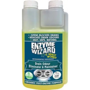 Chemical: Enzyme Wizard Drain Odour Eliminator & Maintainer 1L RTU