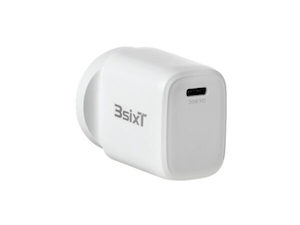 3sixT Wall Charger ANZ 20W USB-C PD – White