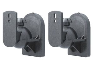 Goobay – TV WH SpeakerMount (2pcs) black BOX