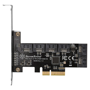 Commercial photography: Silverstone ECS06 SATA III PCI Express card 6-port