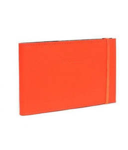 Citi Leather 4x6 Album Flame Orange