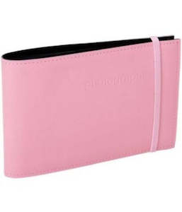 Citi Leather 4x6 Album Baby Pink