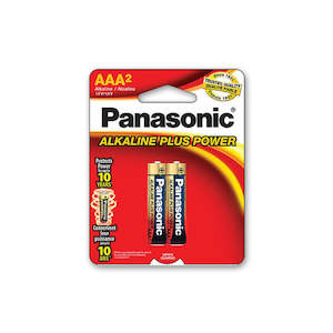 Panasonic AAA Alkaline Battery 2 Pack