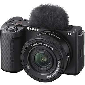 Commercial photography: Sony Alpha ZVE10 II 26MP APS-C E Mount w/16-50 Black