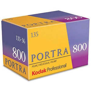 Commercial photography: Kodak Portra 800 35mm Roll film 36exp - Single