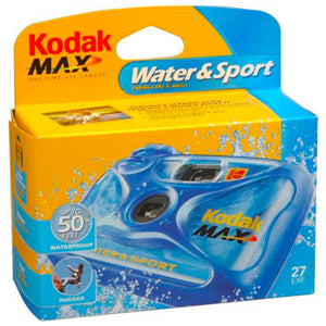 Commercial photography: Kodak Water & Sport Camera - 27 exposure (One-Time Use)