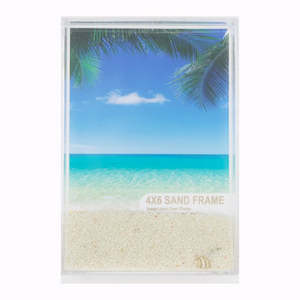 Commercial photography: Shot2Go Photo Block Frame 6x4 sand