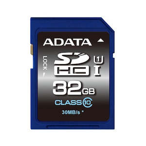 Commercial photography: ADATA Premier SDHC 32GB UHS-1 Card