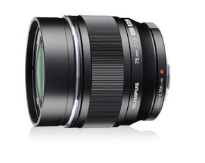 Commercial photography: Olympus 75mm f1.8 Metal Body Portrait Micro Four Thirds Lens Black