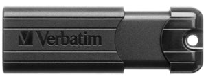 Commercial photography: Verbatim Store n go Pinstripe USB 3.0 64GB Drive (Black)