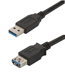 Commercial photography: Digitus USB 3.0 Type A (M) to USB Type A (F) 1.8m Extension Cable