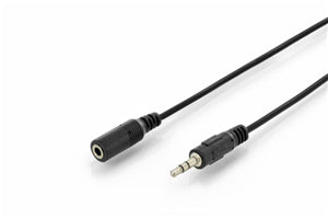 Commercial photography: Digitus 3.5mm (M) to 3.5mm (F) 1.5m Stereo Audio Extension Cable