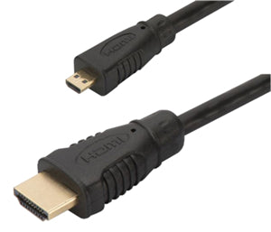 Commercial photography: Digitus HDMI Type A (M) to micro HDMI Type D (M) 2m Monitor Cable