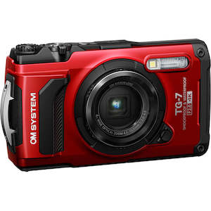 Commercial photography: OM System TG-7 Tough Digital Camera Red