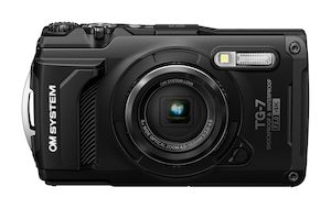 OM System TG-7 Tough Digital Camera Black