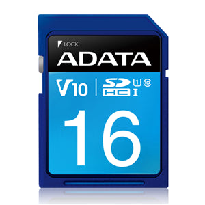 Commercial photography: ADATA Premier UHS-I SDHC Card 16GB