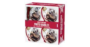 SHOT2GO Photo Baubles – 4PK (Gold)