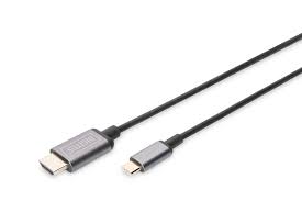 Commercial photography: Digitus Type-C to HDMI Cable 1.8m 4K/30Hz