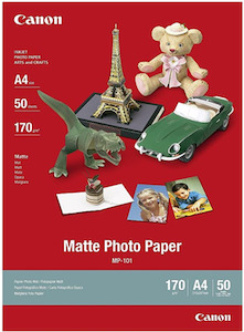 Canon MP-101 A4 Matte 170gsm Photo Paper - 50 Sheets