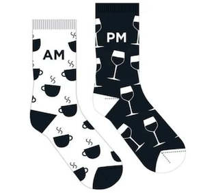 Commercial photography: SOCK FF ODD AM PM