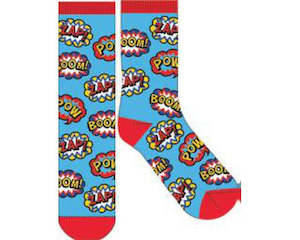 Commercial photography: SOCK FF SUPER POW