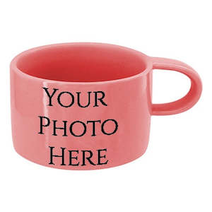 Commercial photography: 6 oz Macaroon Colour Coffee Mug – Pink