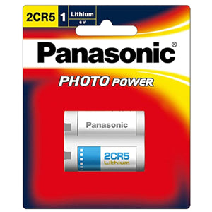 Commercial photography: Panasonic Photo Lithium 6V Camera Battery 2CR5 1 Pack