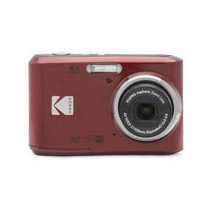 Commercial photography: Kodak PIXPRO FZ45 Digital Zoom Camera – Red