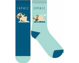 Commercial photography: SOCK FF ODD PUG YOGA