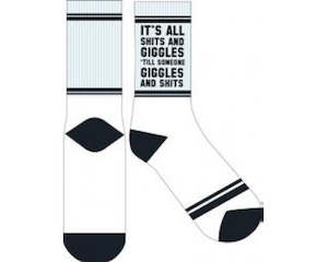 Commercial photography: SOCK FF GIGGLES