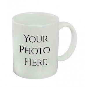 Commercial photography: 11OZ WHITE COATED MUG WITH BOX