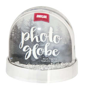 Commercial photography: SHOT2GO PHOTO GLITTER GLOBE - SILVER