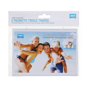 SHOT2GO MAGNETIC FRIDGE FRAMES 6X4 2PK