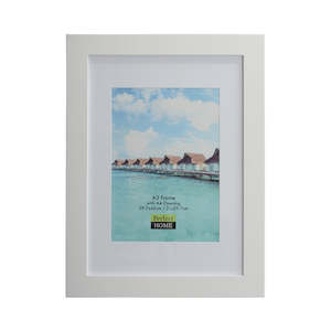 Commercial photography: Brighton A3 Frame with A4 opening white