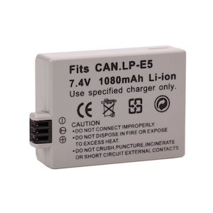 Canon LP-E5 battery