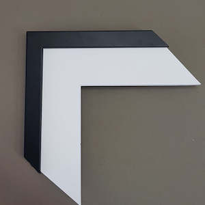 Black Frame 20mm x 20mm - complete ready to hang package