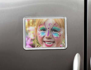 Clear Acrylic Magnet