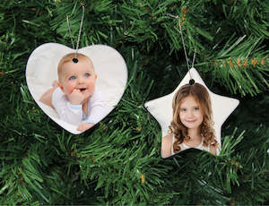 Publishing: Personalised Christmas Decoration